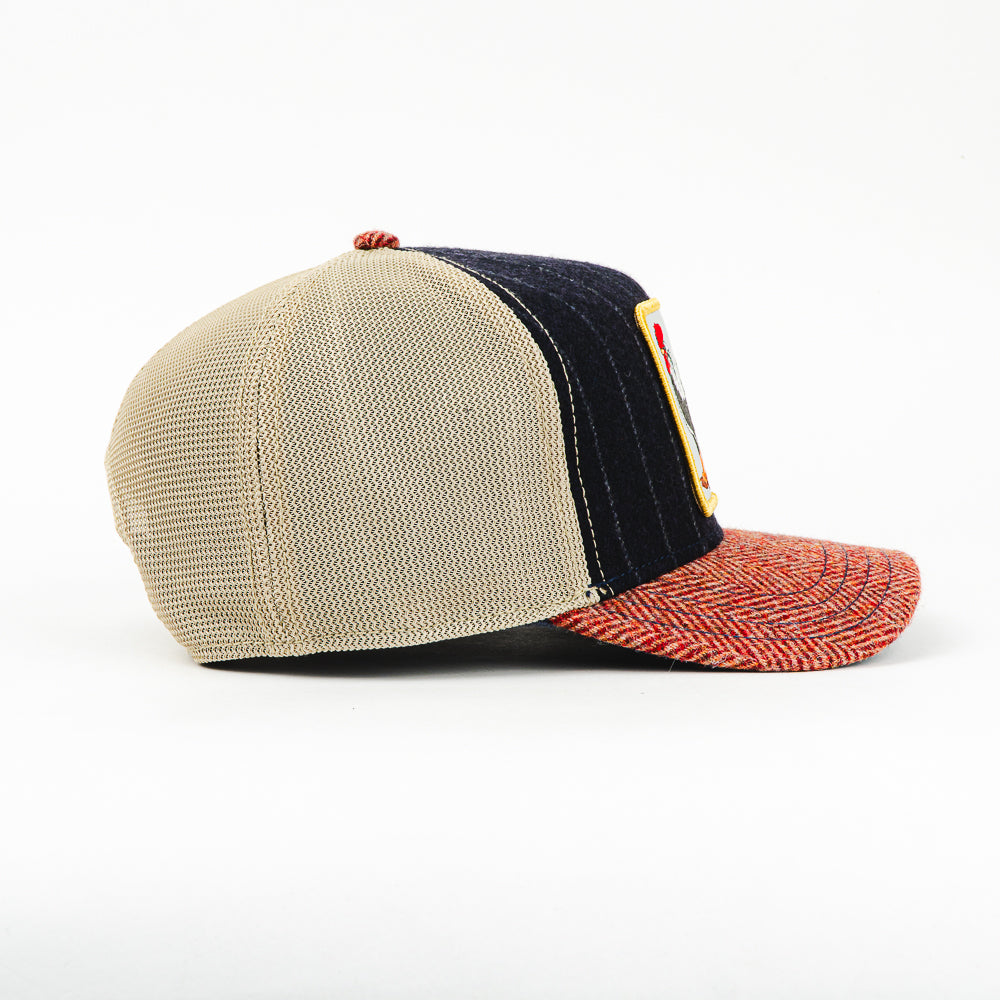 GORRA GOORIN BROS MOON ROOSTER COCK NVY/WINE