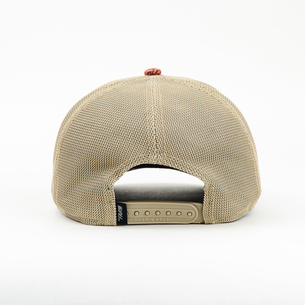 GORRA GOORIN BROS MOON ROOSTER COCK NVY/WINE