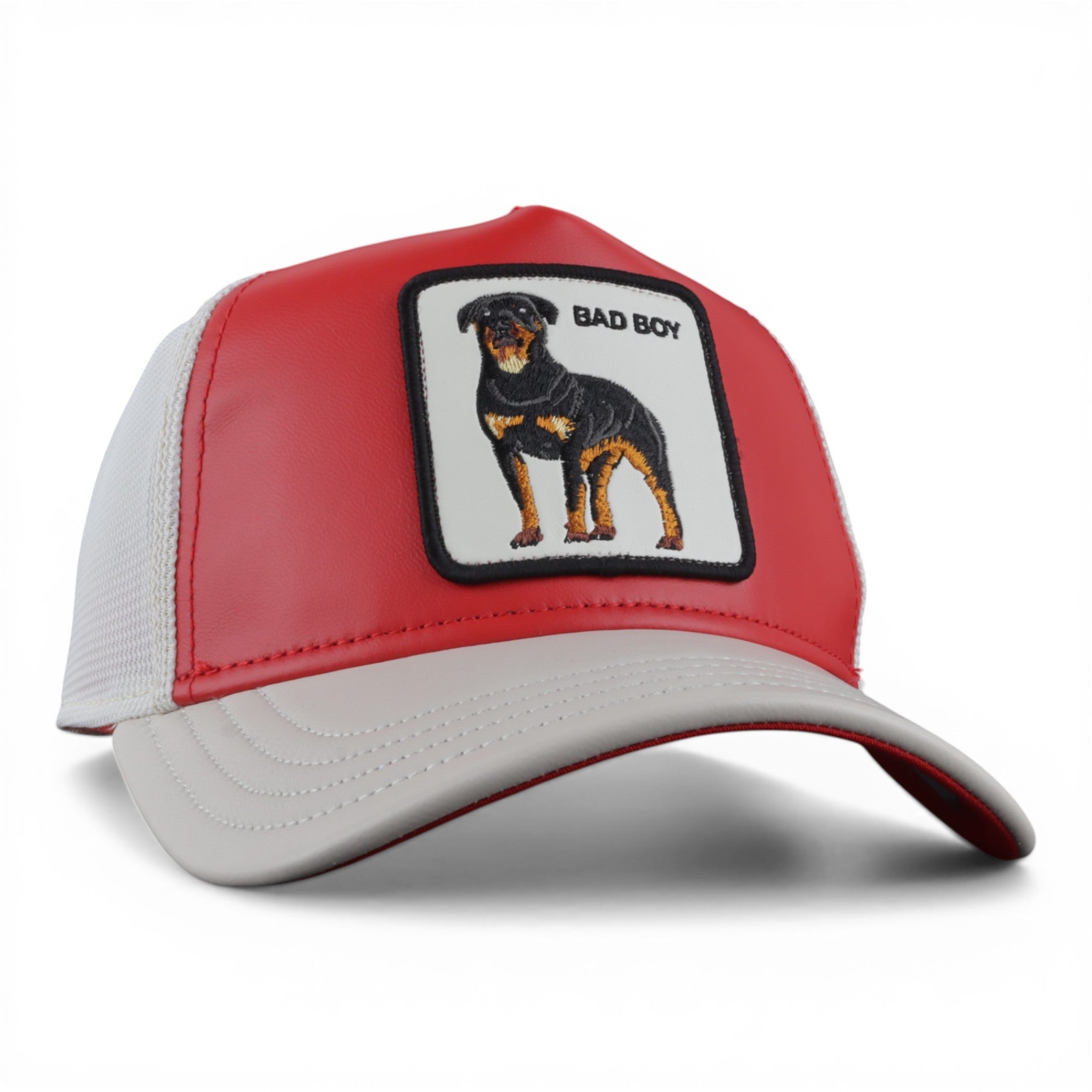 SHLEATHER BOY RED/WHT