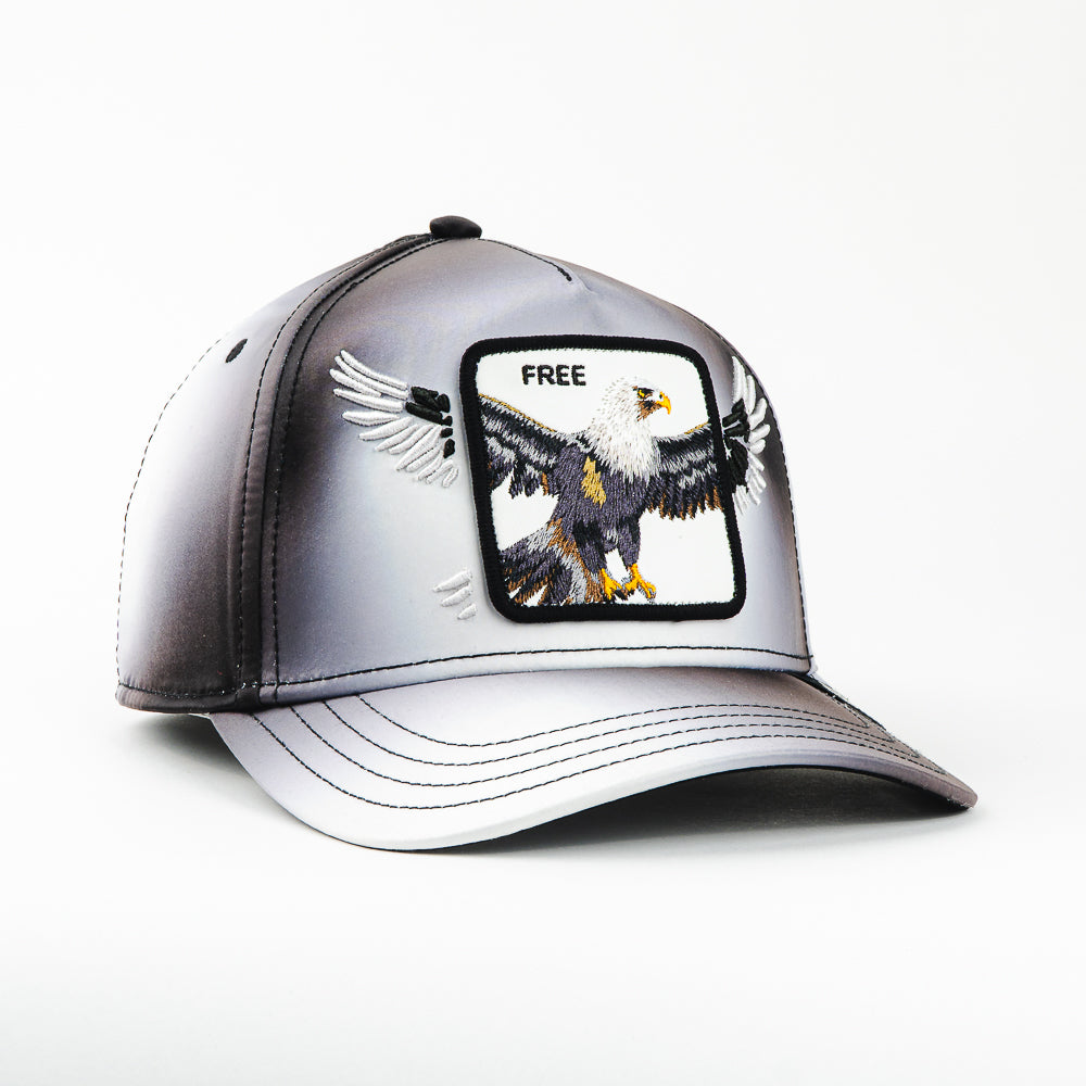 GORRA GOORIN BROS EAGLE FREE BLACK WHITE
