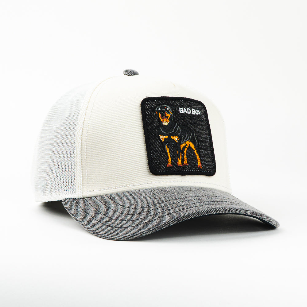 GORRA GOORIN BROS BAD BOY MESH WITHE/GRAY