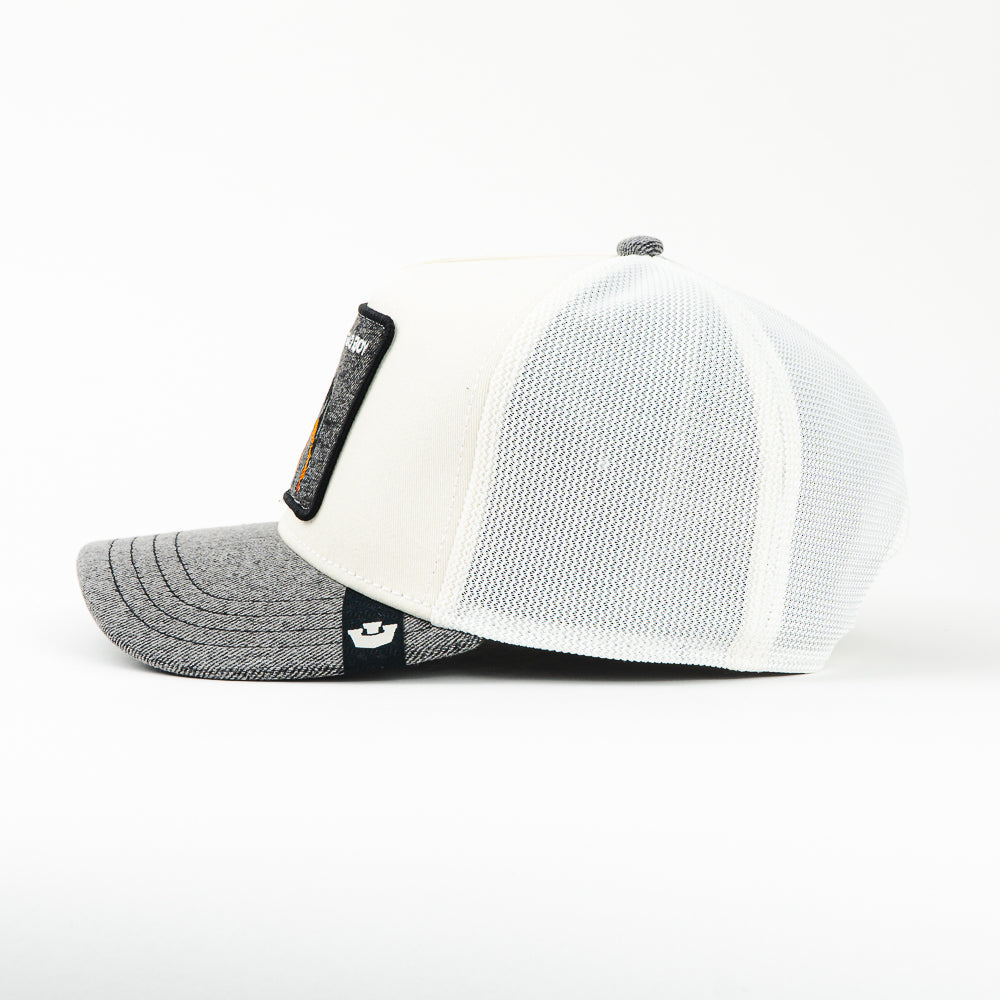 GORRA GOORIN BROS BAD BOY MESH WITHE/GRAY