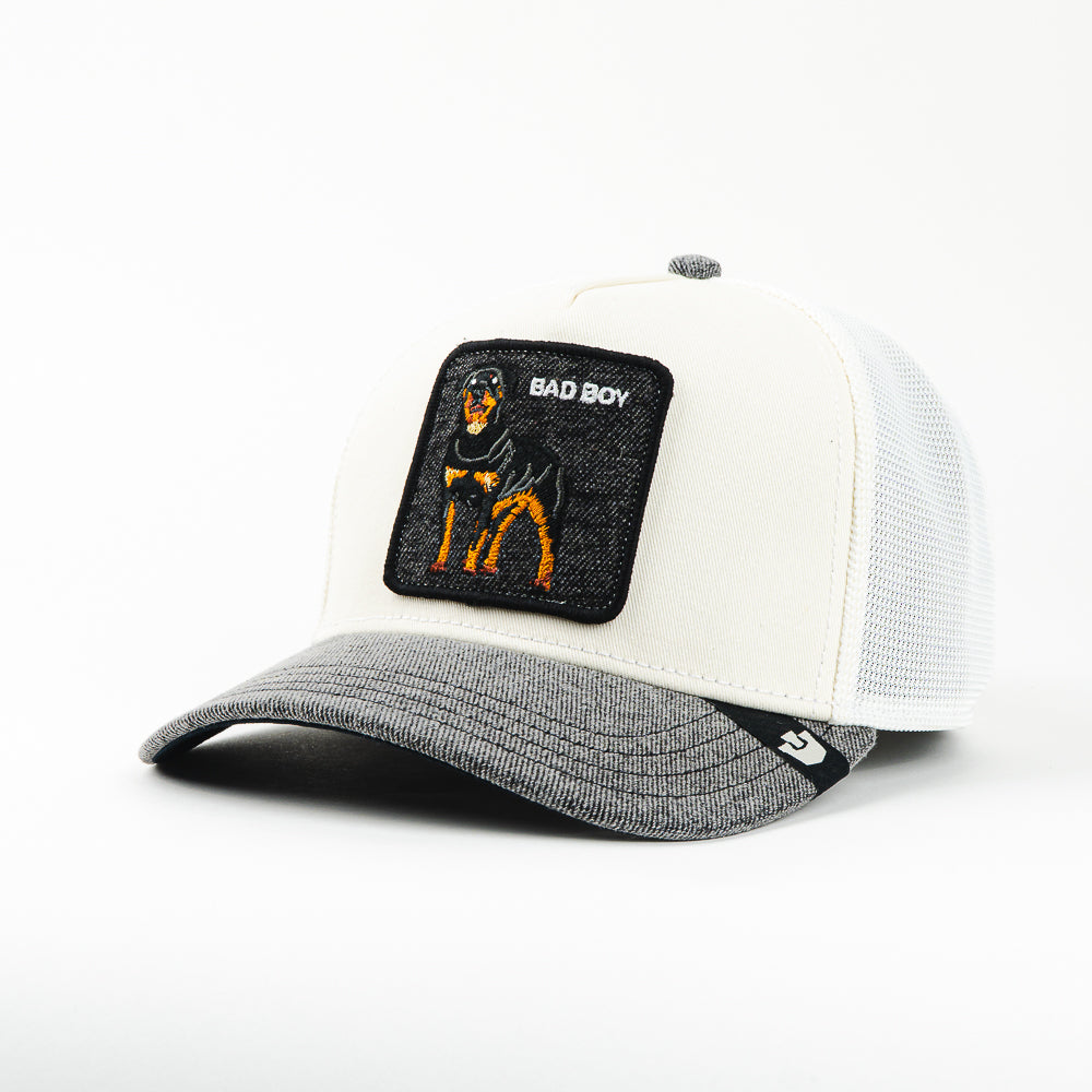 GORRA GOORIN BROS BAD BOY MESH WITHE/GRAY