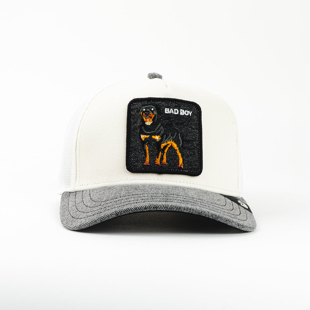 GORRA GOORIN BROS BAD BOY MESH WITHE/GRAY