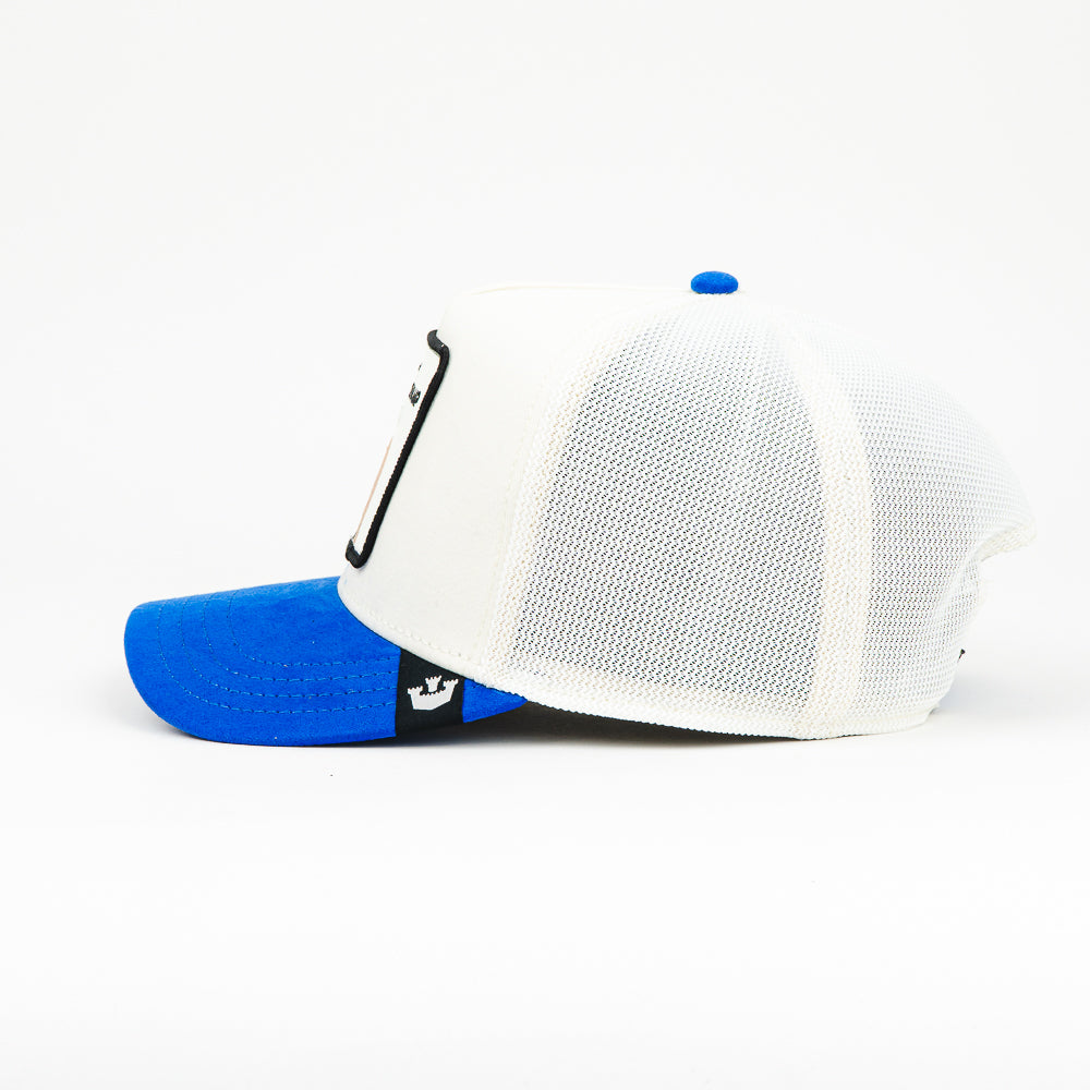 GORRA GOORIN BROS THE SUEDE HORSE BLUE/WHT