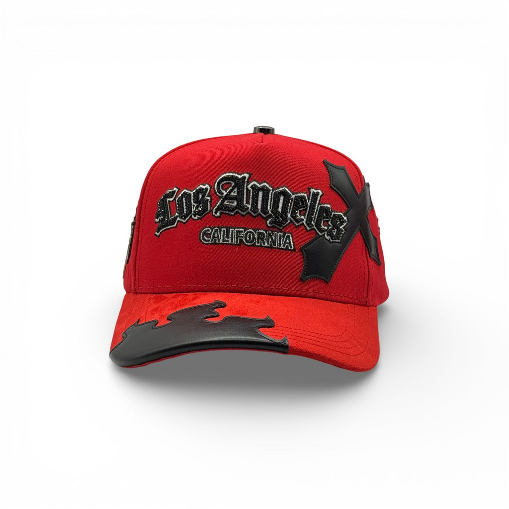 GORRA BIGG BOSS LOS ANGELES ROJO