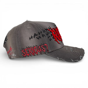 GORRA REBEL HATS WHY SO REBEL2 GREY*******ADICIONALES