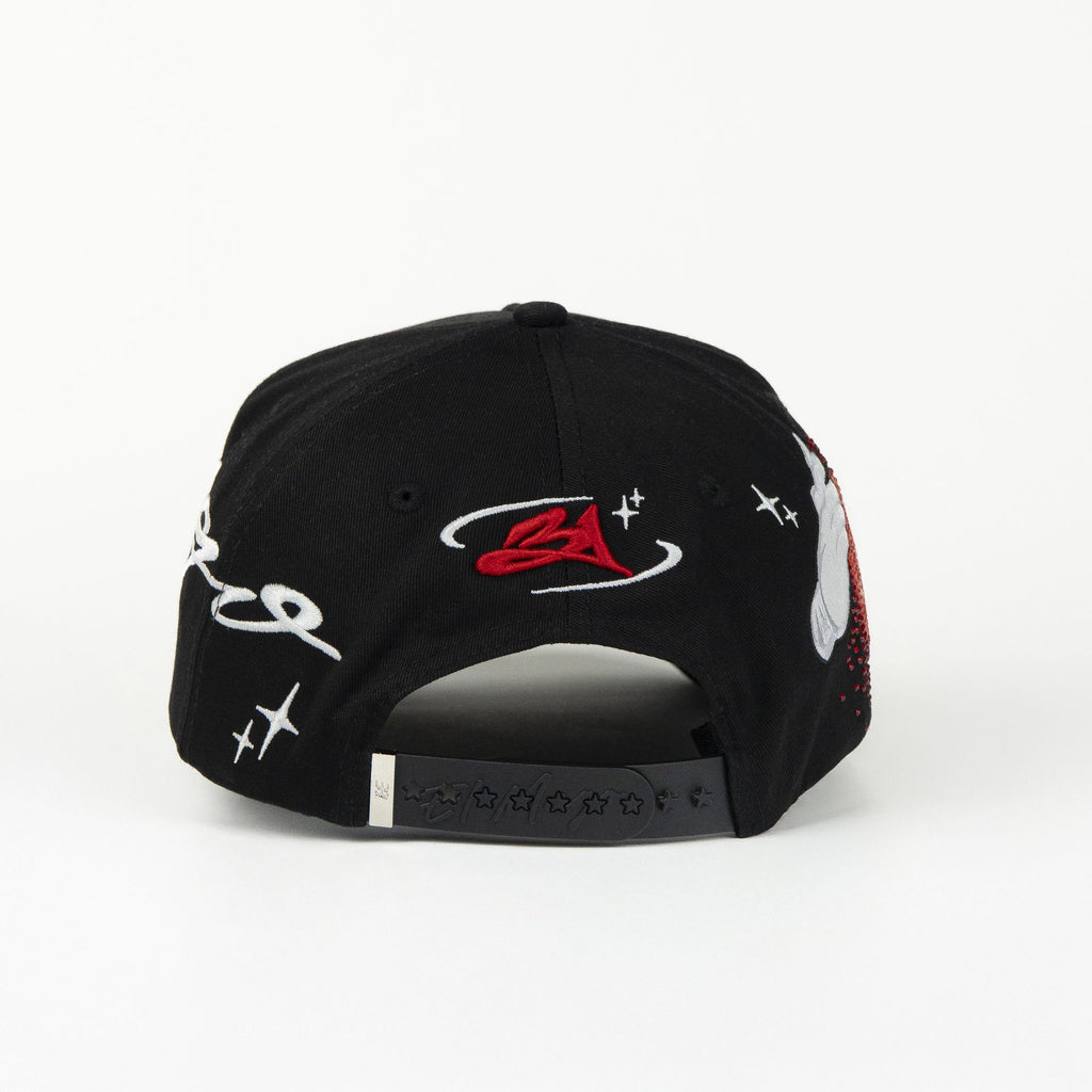 Gorra 31 Hats EL MAGO BLK/RED Suede | Snapback Visera Curva