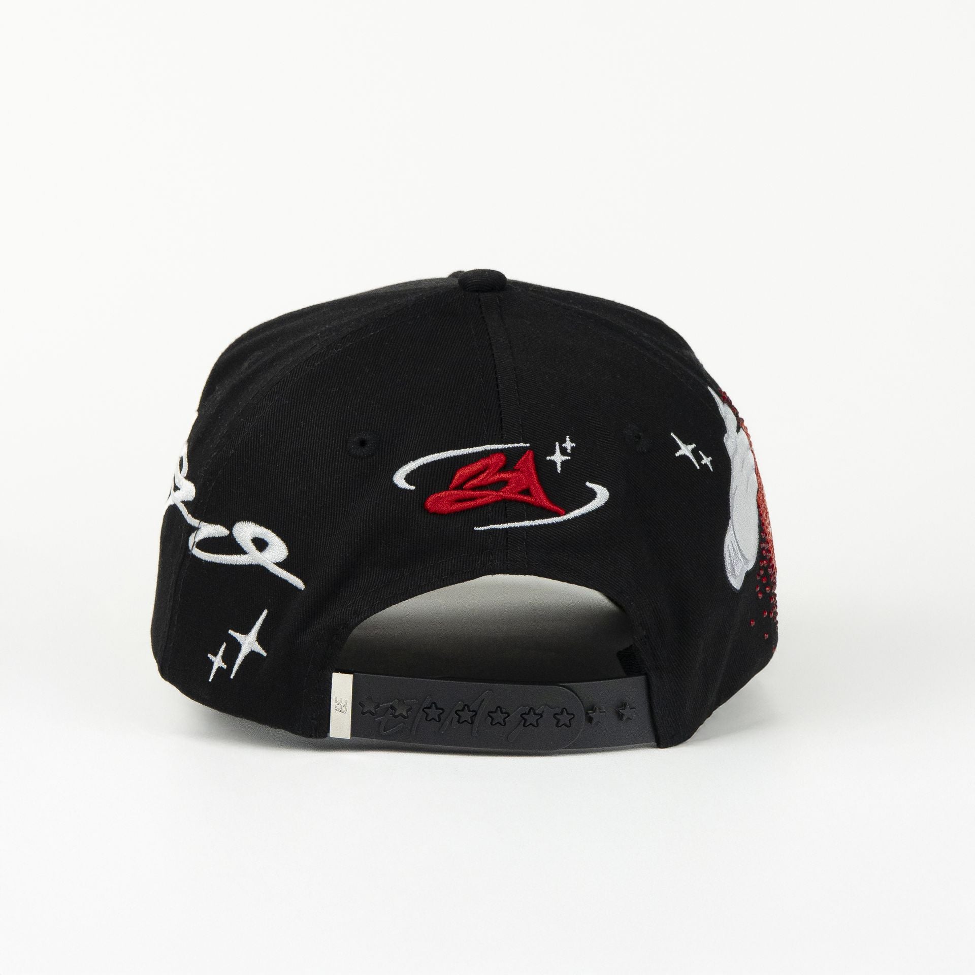 Gorra 31 Hats EL MAGO BLK/RED Suede | Snapback Visera Curva