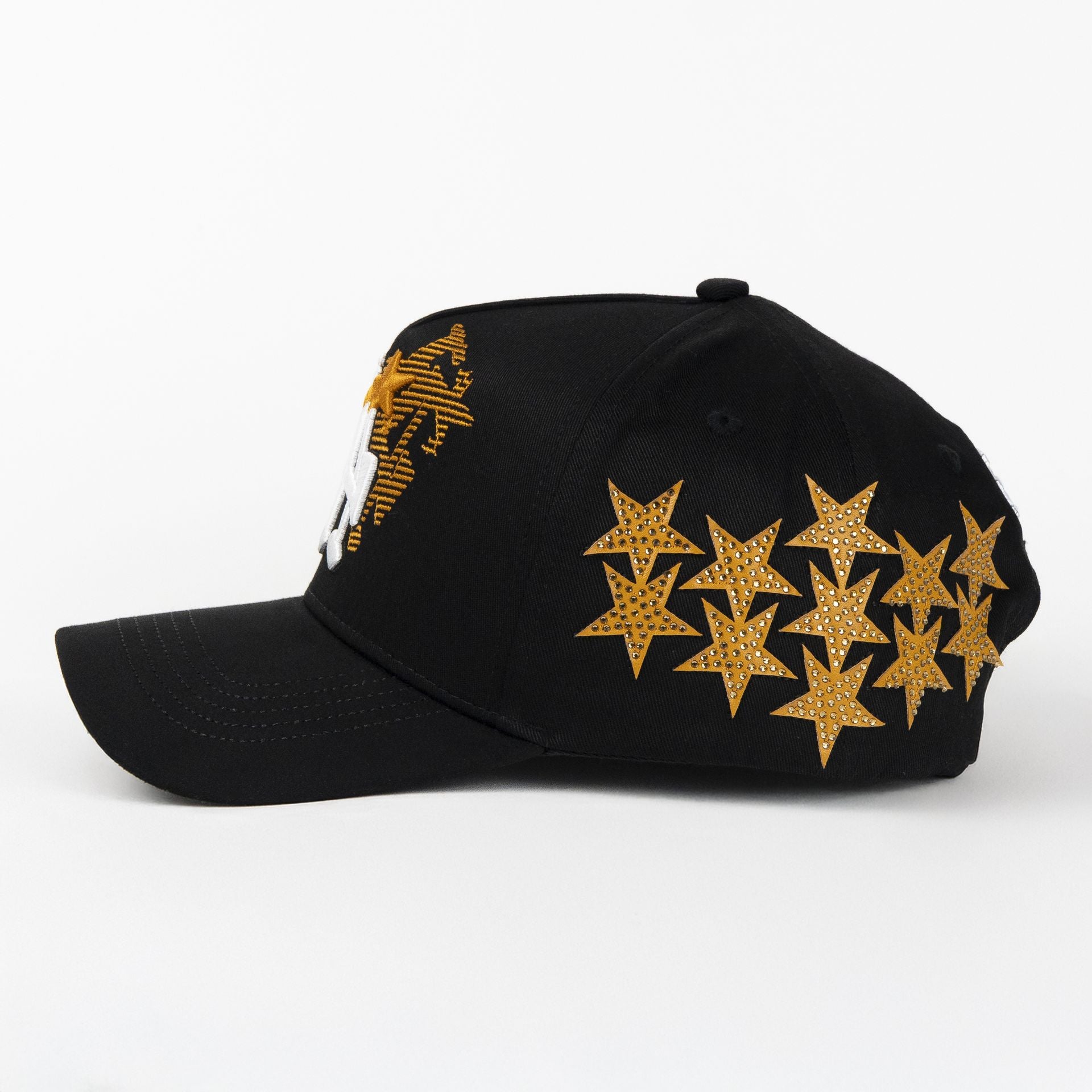 Gorra 31 Hats EL MAGO BLK/ORANGE Suede | Snapback Visera Curva