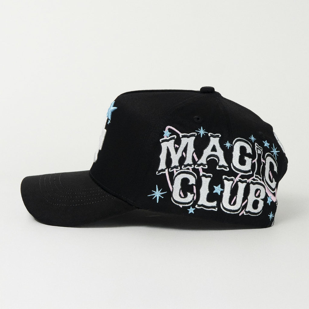 Gorra 31 Hats EL MAGO BLK/BLUE Suede | Snapback Visera Curva
