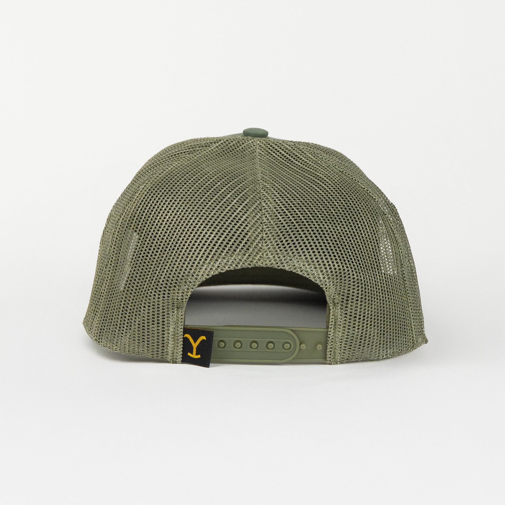 Gorra Ranch & Corral YELLOWSTONE 28 GREEN/BLACK | Snapback Visera Plana