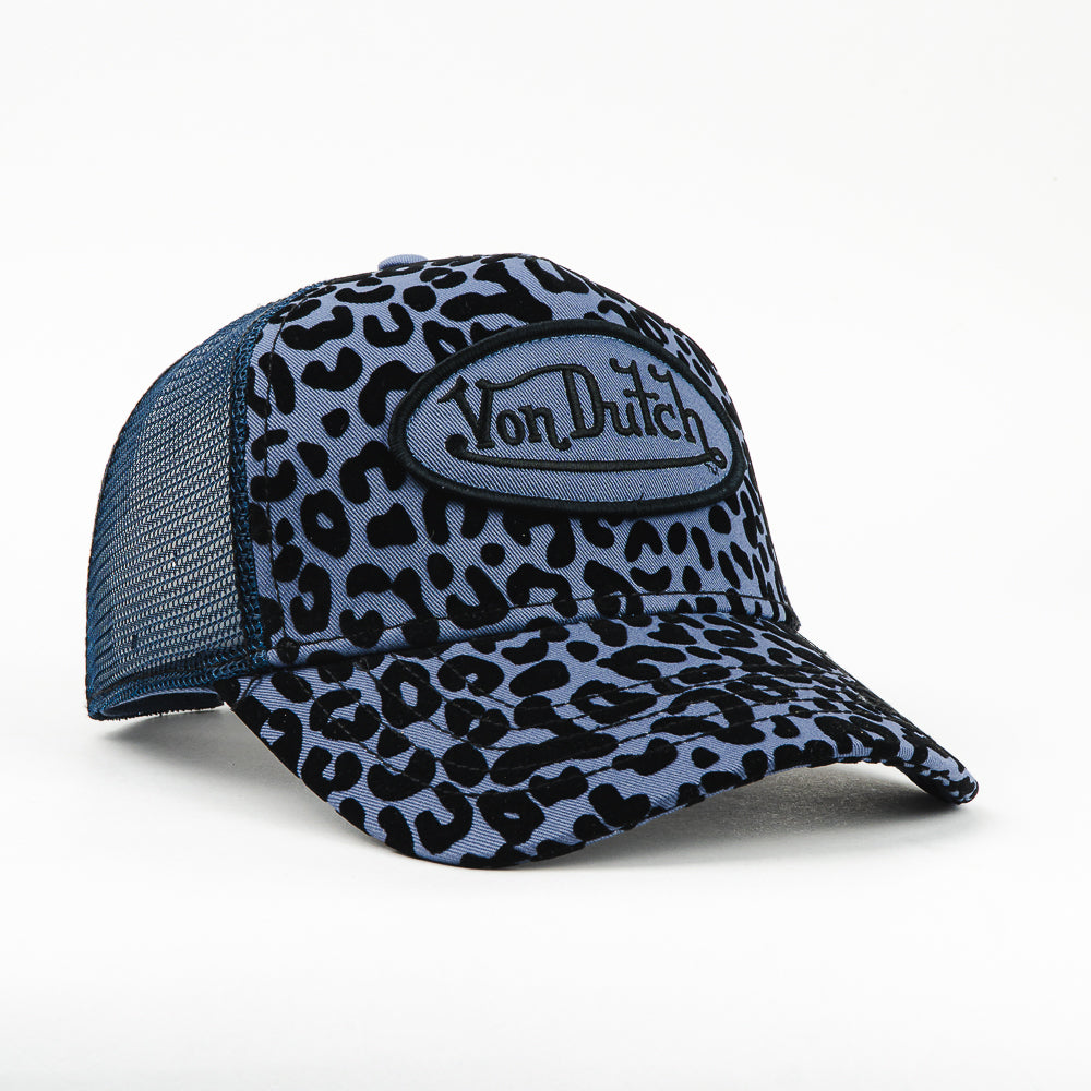 GORRA VON DUTCH VON DUTCH FLOCK TRUCKER  BLACK