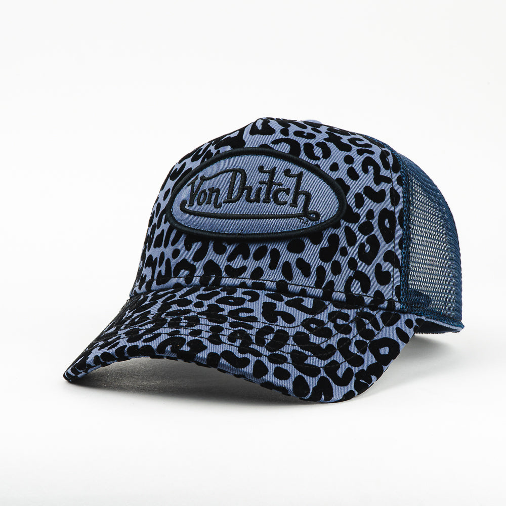 GORRA VON DUTCH VON DUTCH FLOCK TRUCKER  BLACK