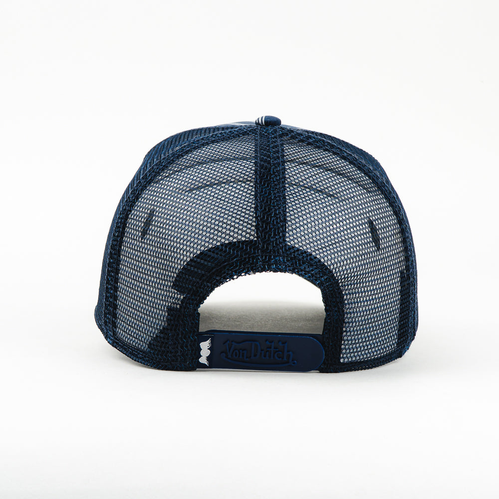 GORRA VON DUTCH VON DUTCH NAVY/WHITE STRIPE TRUCKER