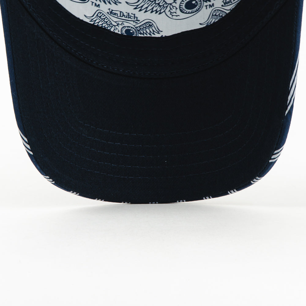 GORRA VON DUTCH VON DUTCH NAVY/WHITE STRIPE TRUCKER