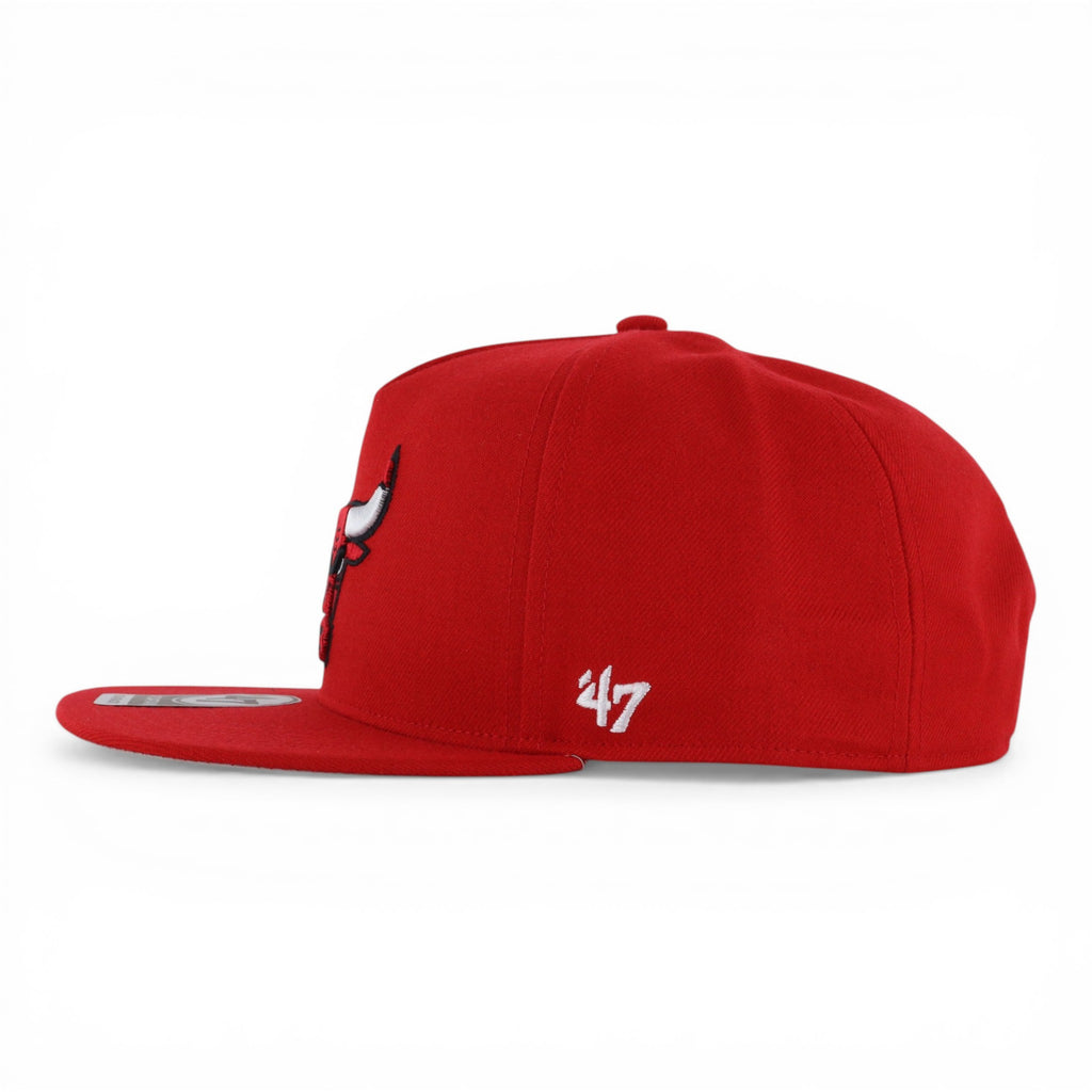 GORRA 47 BRAND CAPTAIN BULLS RED CAPTAIN