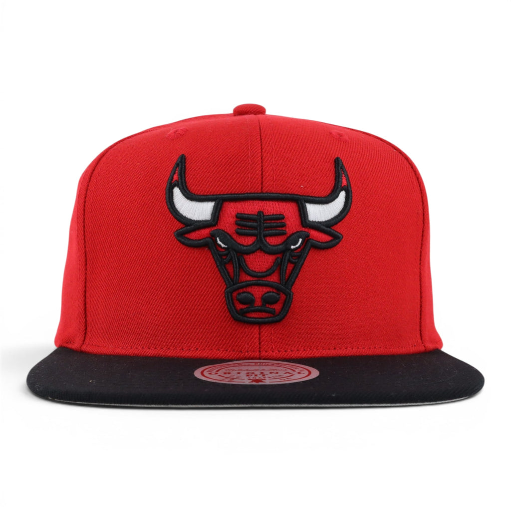 GORRA MITCHELL & NESS BULL TEAM 2 TONE 2.0 RED/BLACK