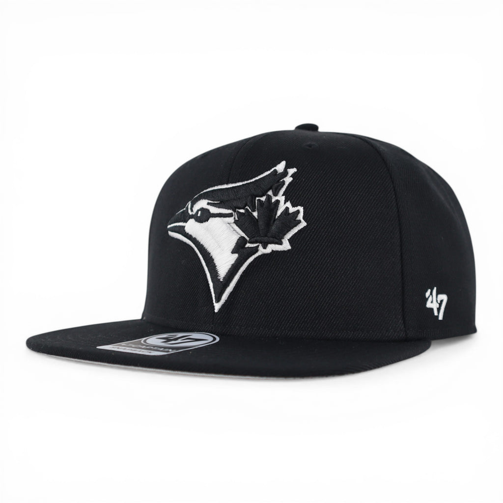 BLUE JAYS SNAPBACK ALL BLACK CAPTAIN