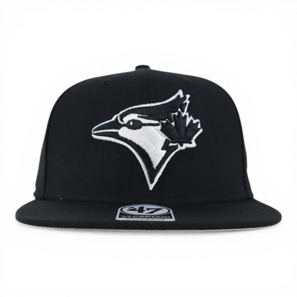 BLUE JAYS SNAPBACK ALL BLACK CAPTAIN