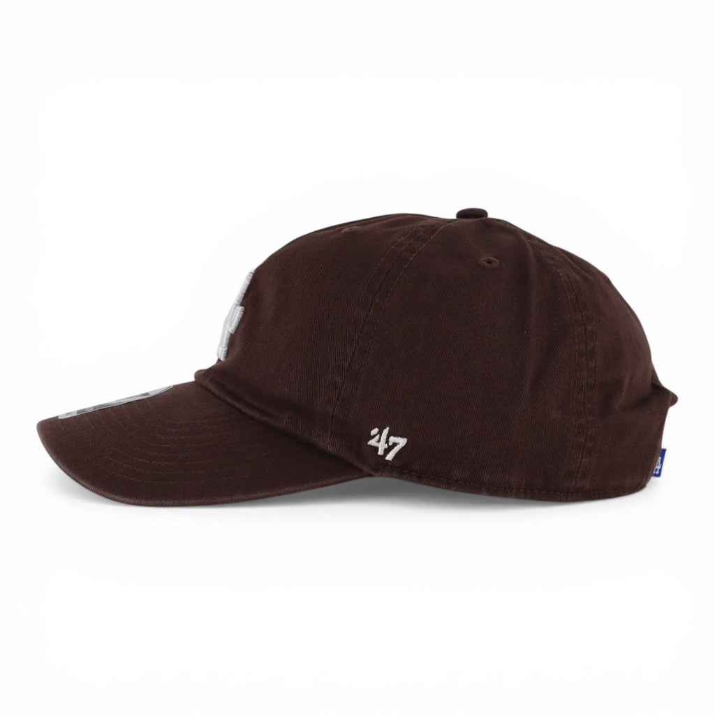 DODGERS CLEAN UP BROWN/WHT