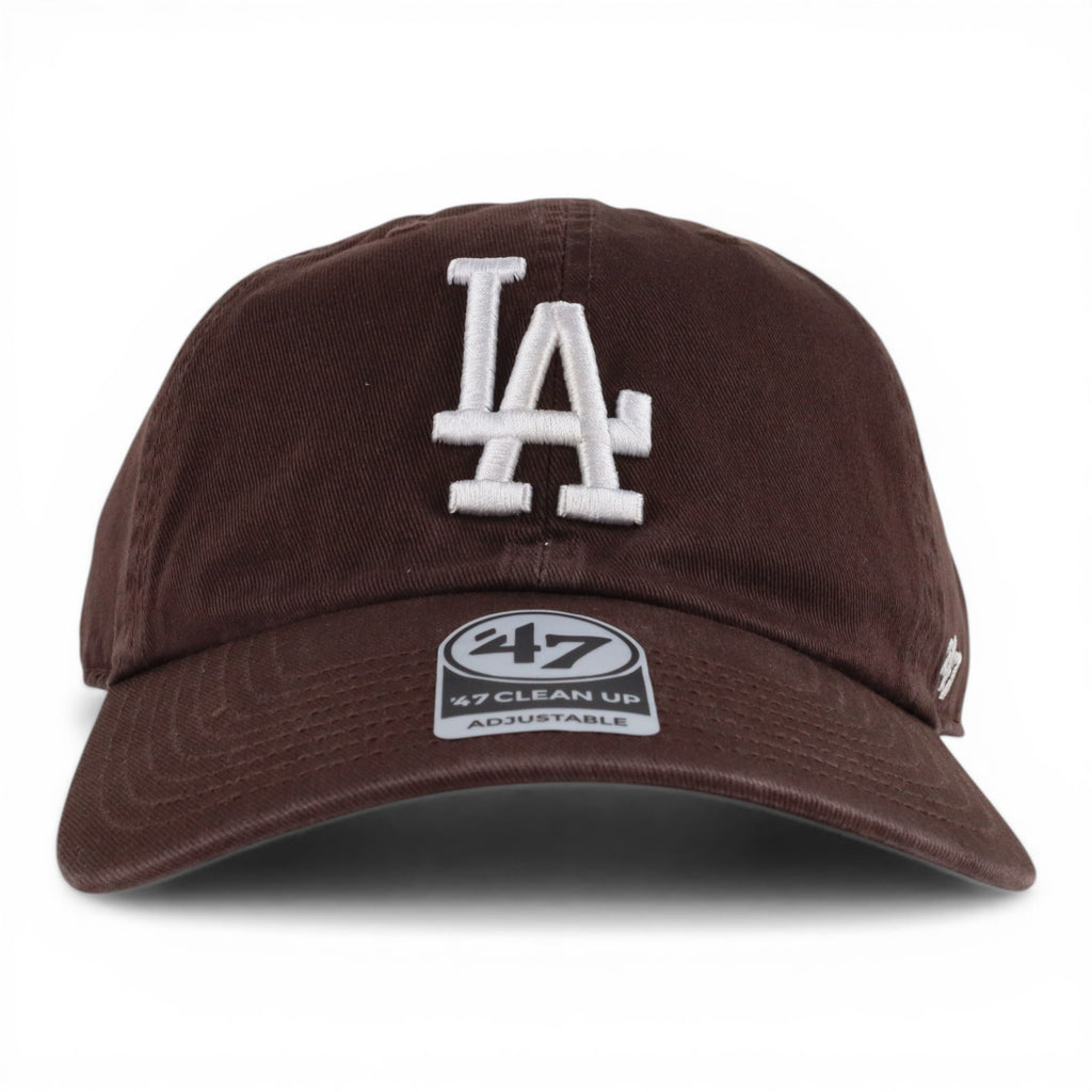 DODGERS CLEAN UP BROWN/WHT