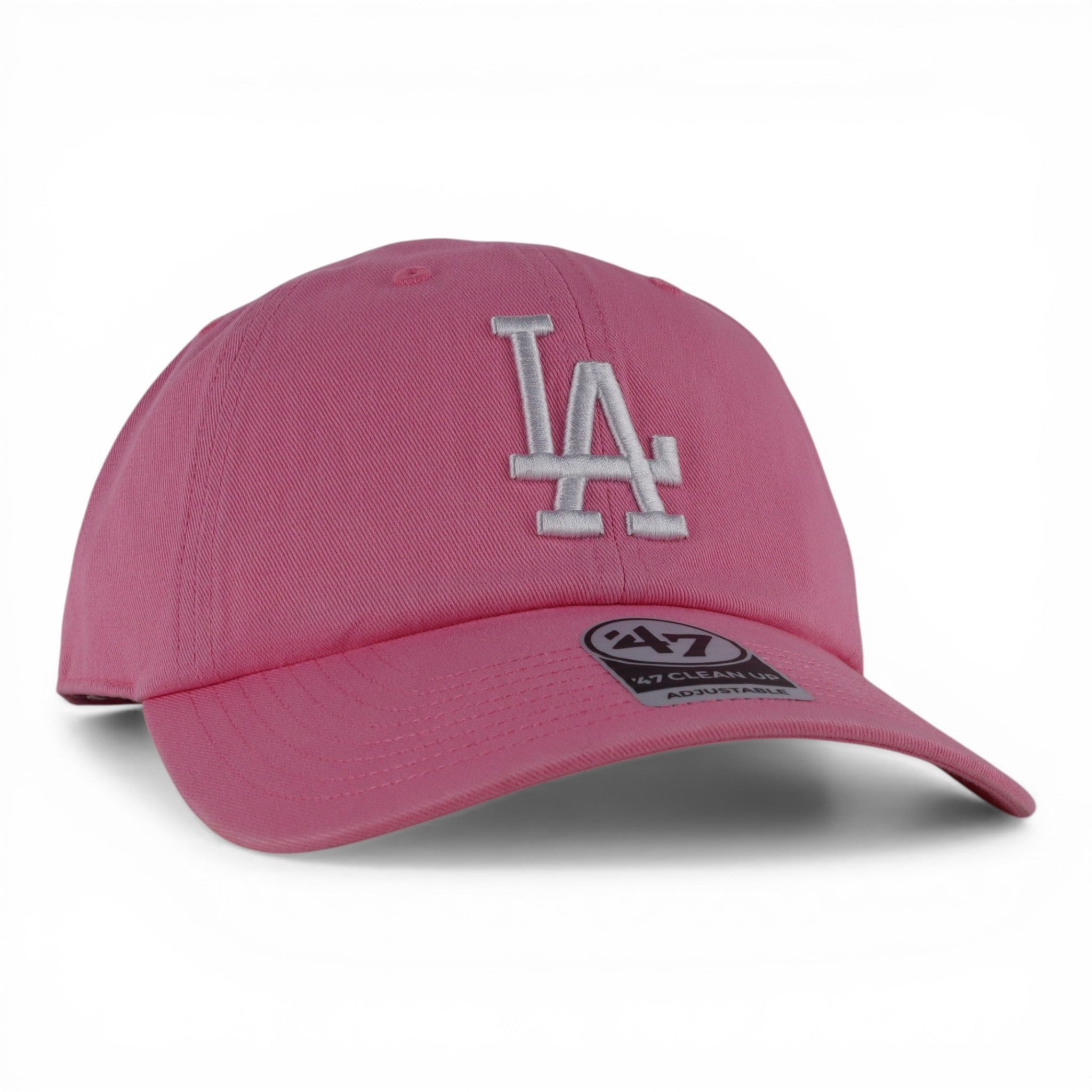 GORRA 47 BRAND CLEAN UP DODGERS PINK CLEAN UP