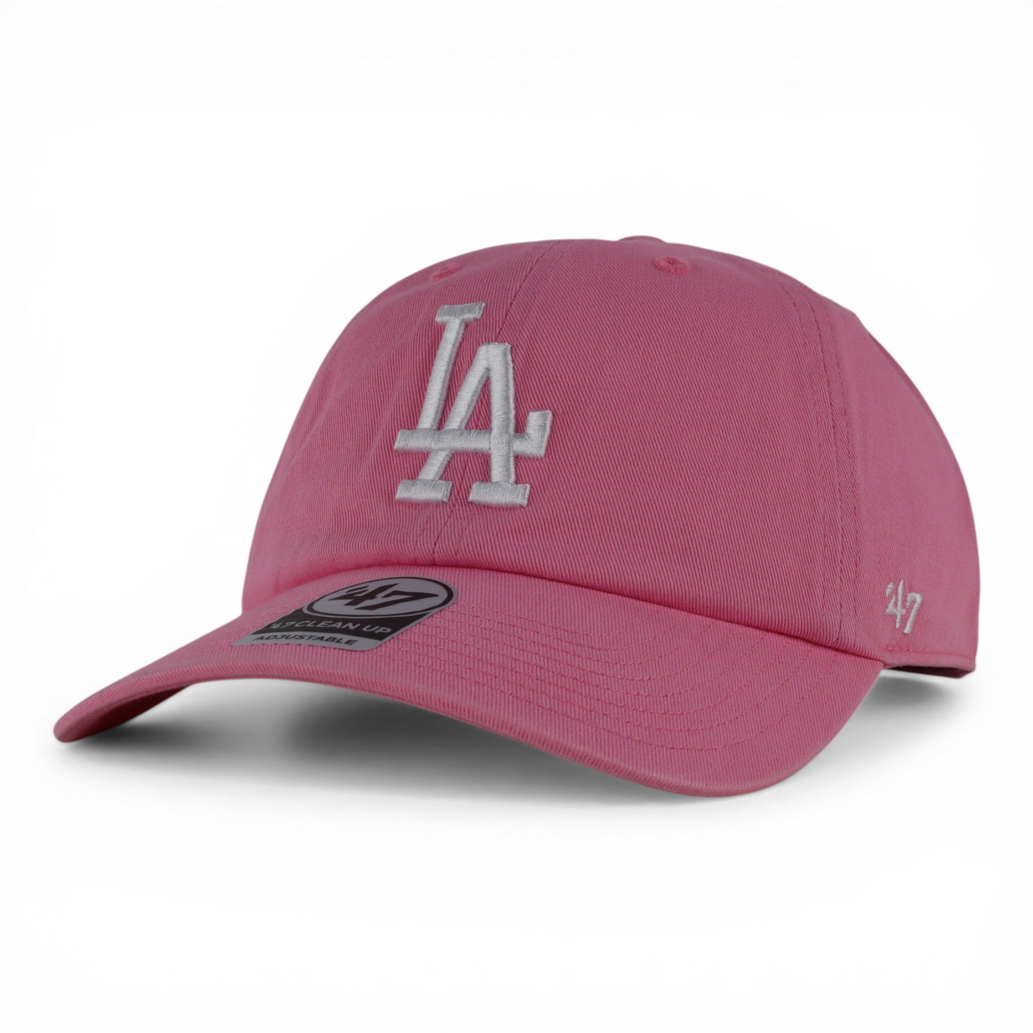 GORRA 47 BRAND CLEAN UP DODGERS PINK CLEAN UP