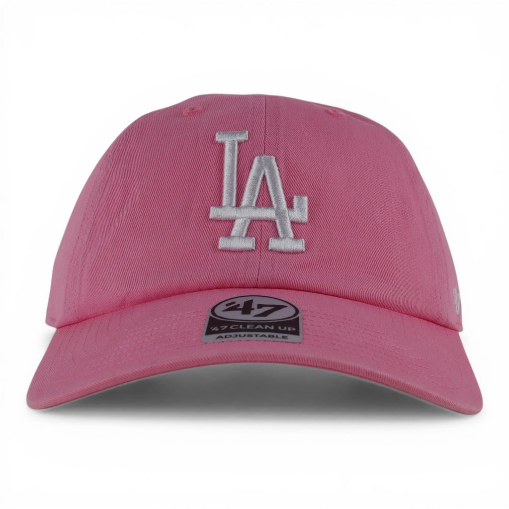 GORRA 47 BRAND CLEAN UP DODGERS PINK CLEAN UP