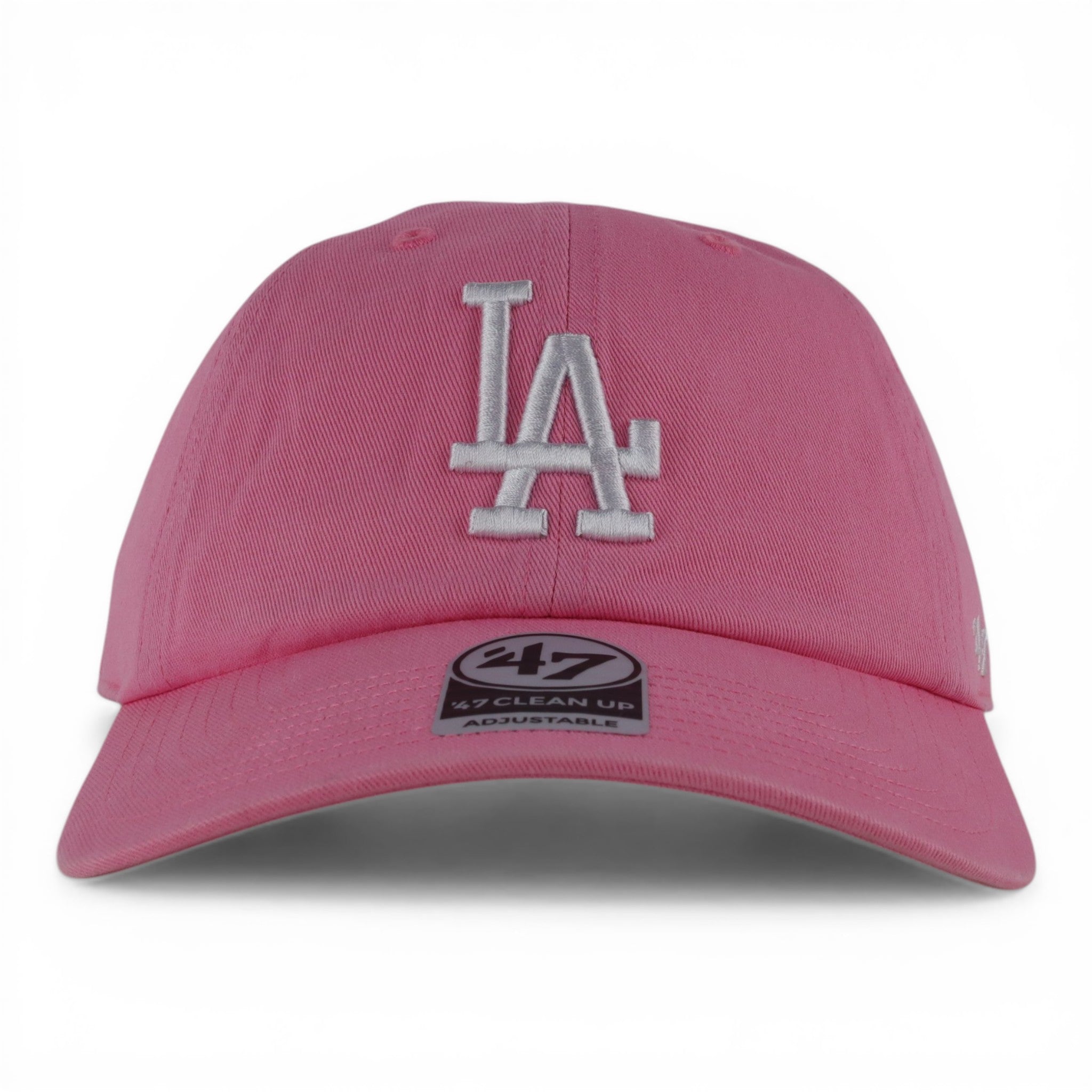GORRA 47 BRAND CLEAN UP DODGERS PINK CLEAN UP