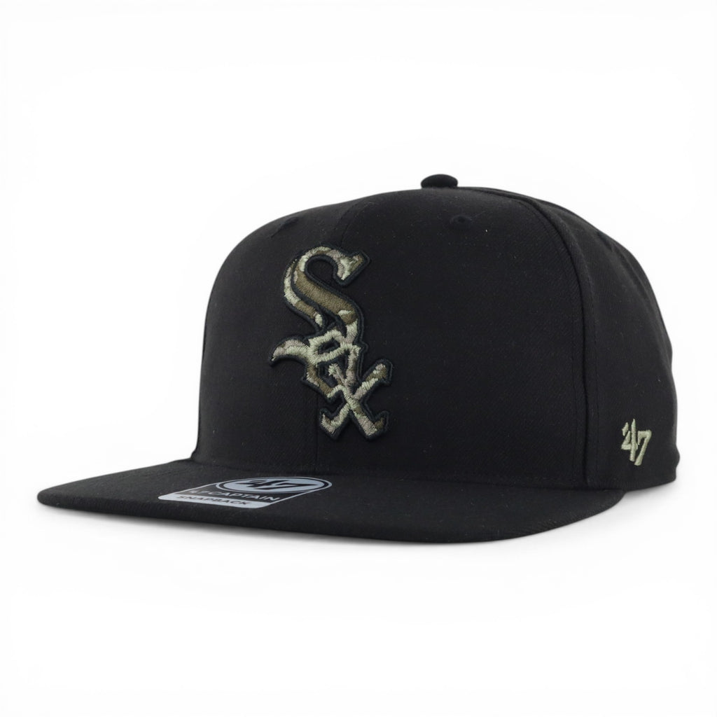 WHITE SOX BLK/CAMO CAPTAIN