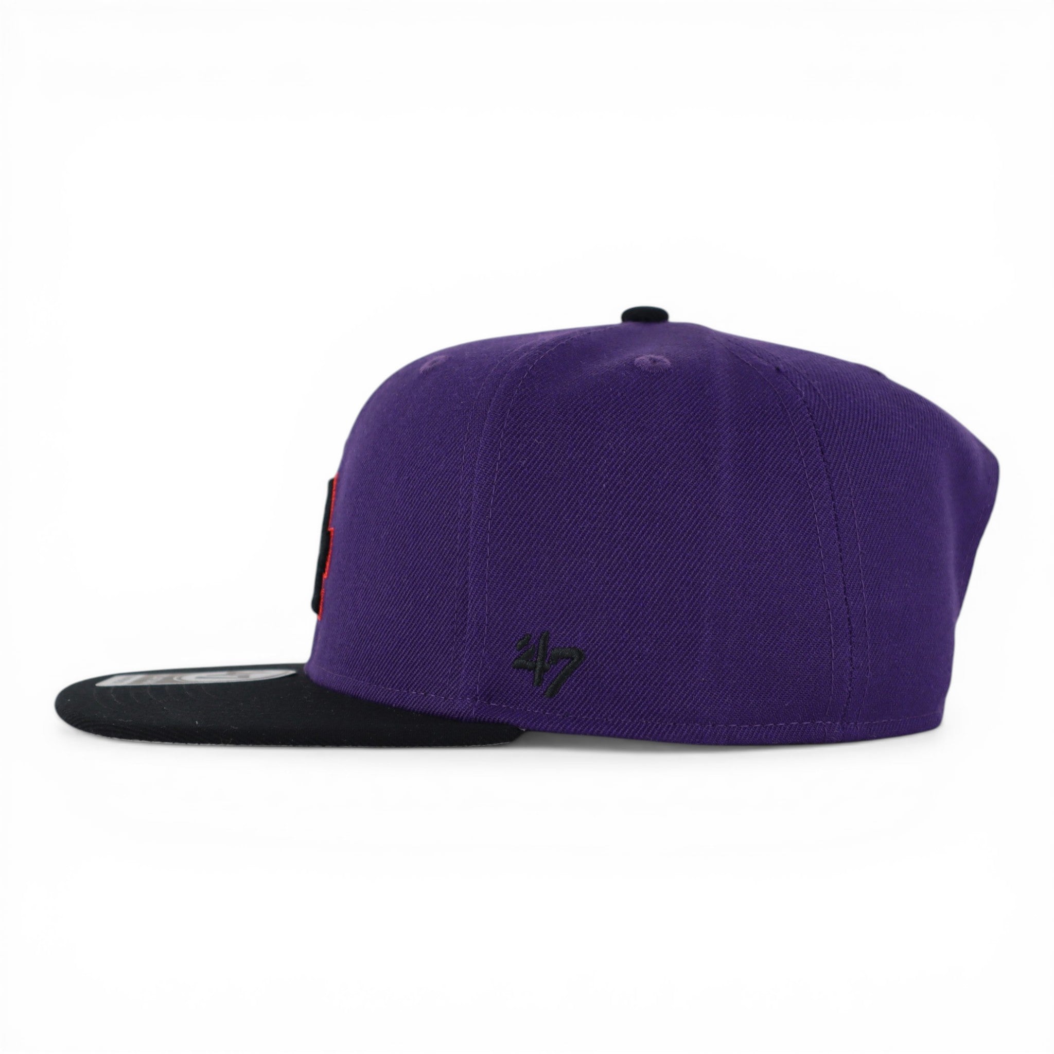 DODGERS PURPLE/BLACK SNAPBACK CAPTAIN
