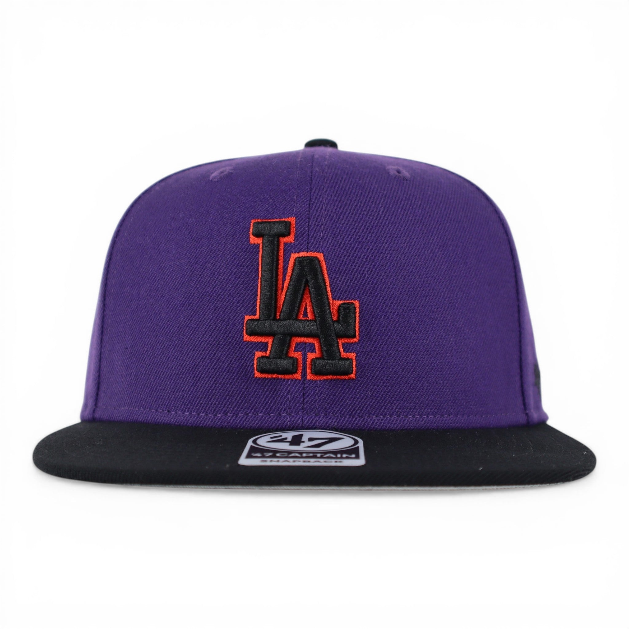DODGERS PURPLE/BLACK SNAPBACK CAPTAIN