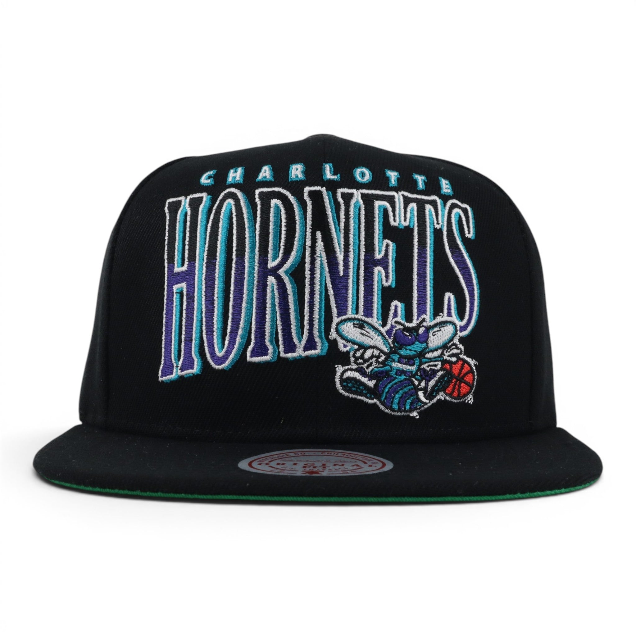 GORRA MITCHELL & NESS HORNETS CHARLOTTE BLACK