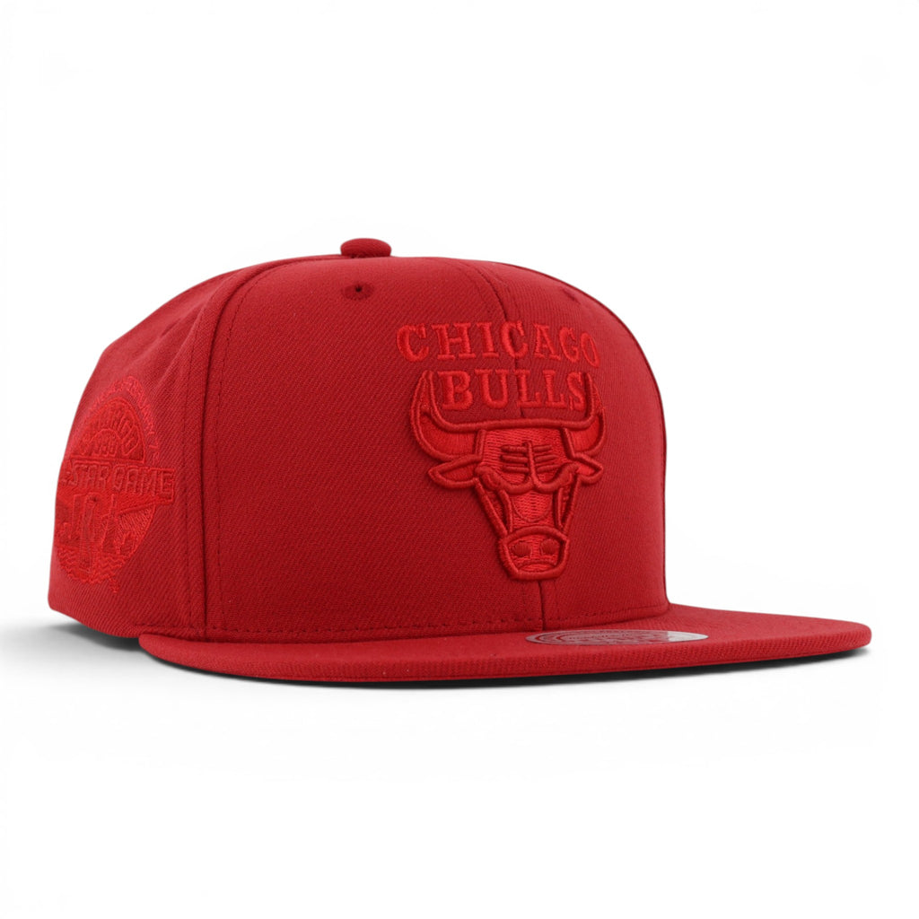 GORRA MITCHELL & NESS BULLS CORE III ALL RED