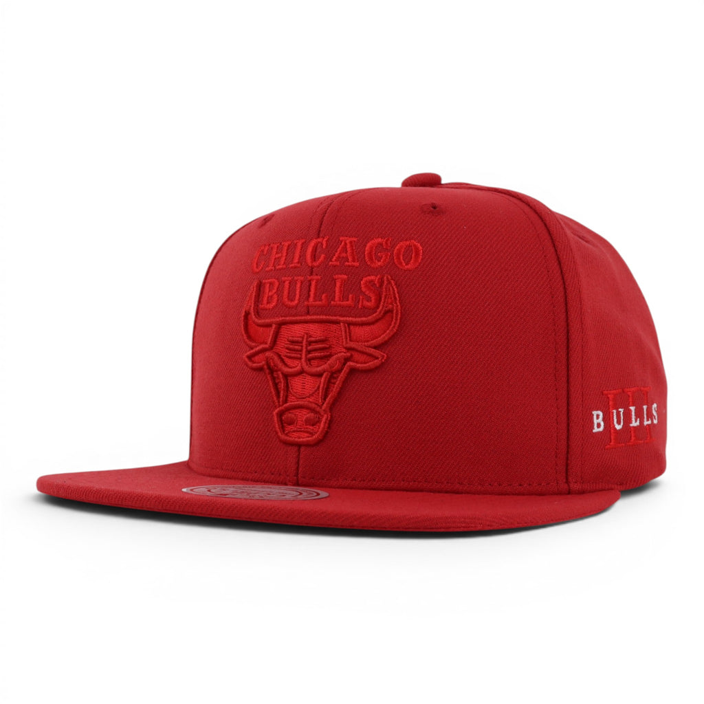 GORRA MITCHELL & NESS BULLS CORE III ALL RED