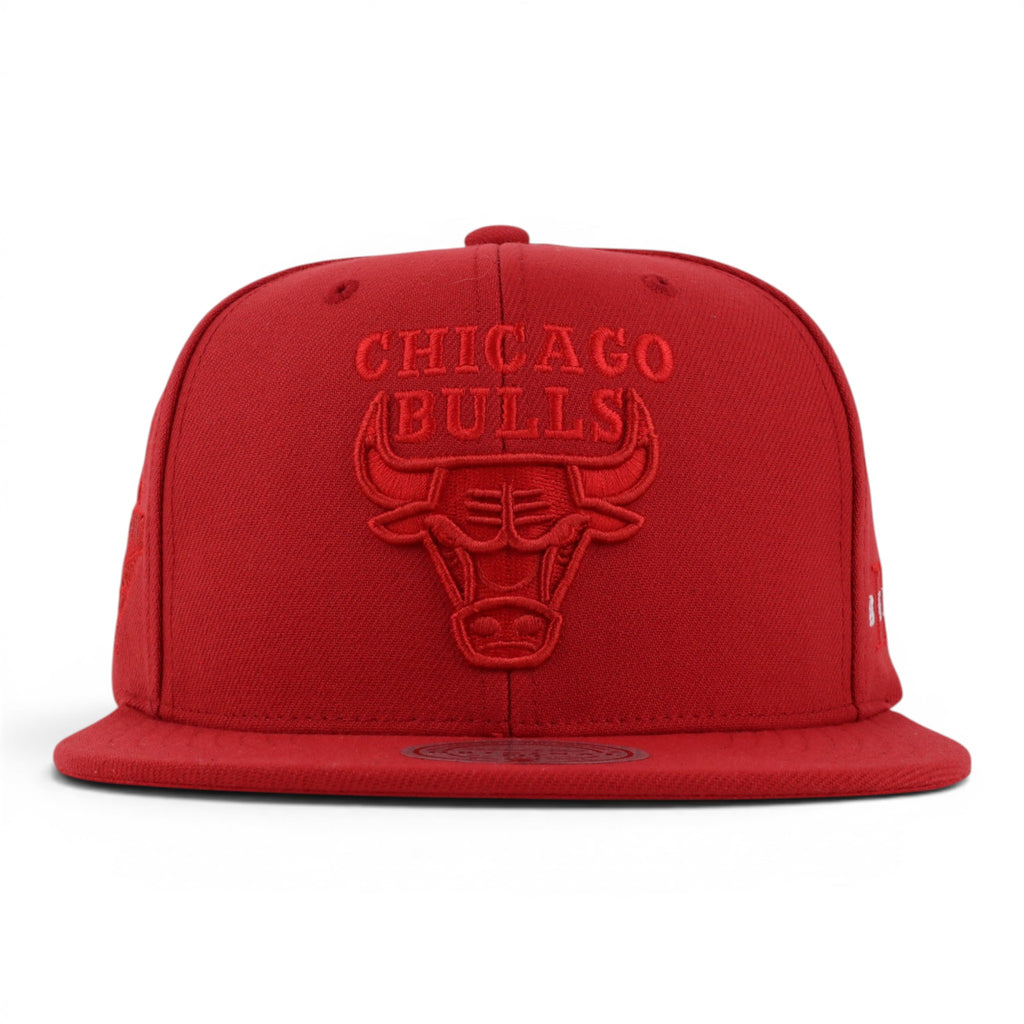 GORRA MITCHELL & NESS BULLS CORE III ALL RED