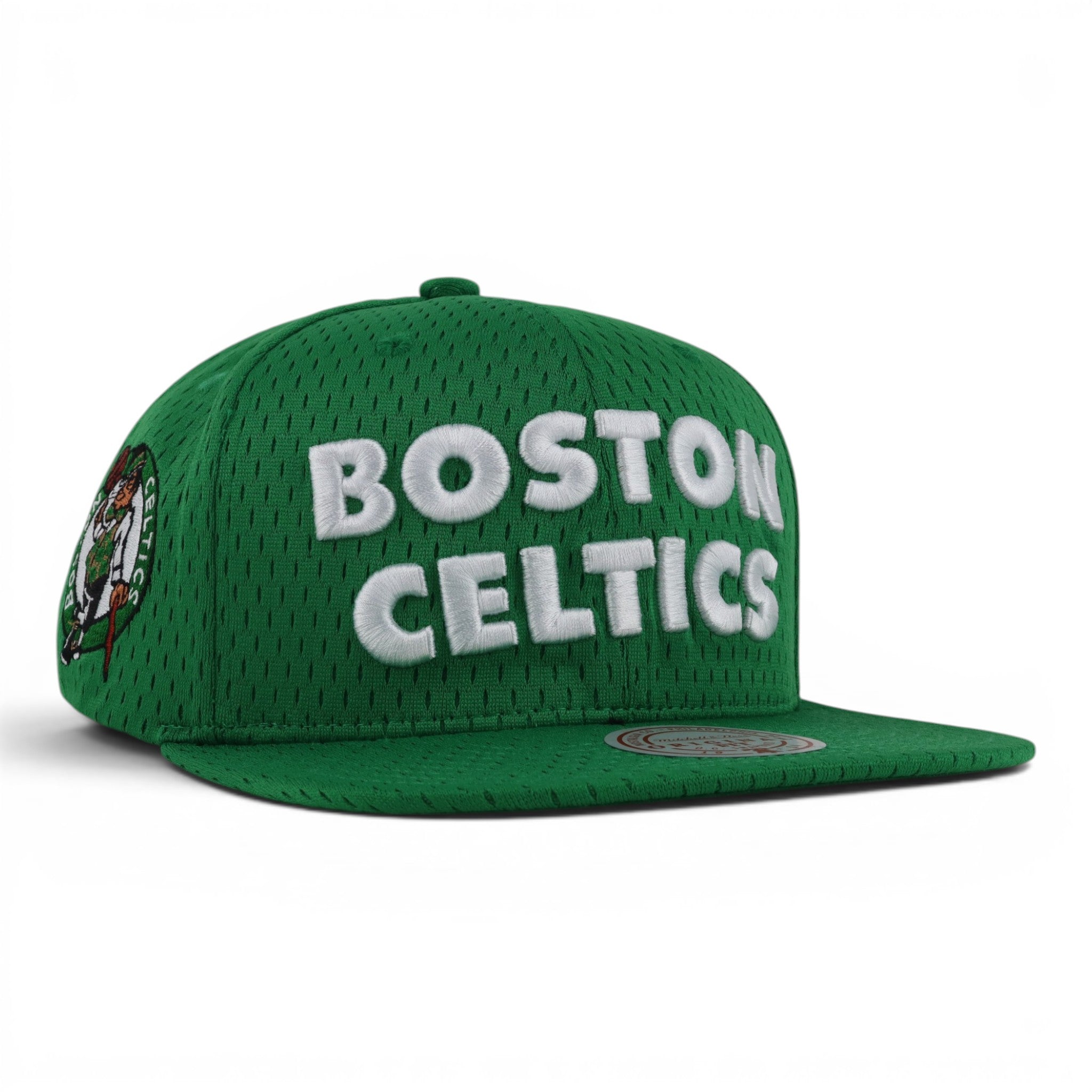 GORRA MITCHELL & NESS CELTICS MESHED UP GREEN/WHT