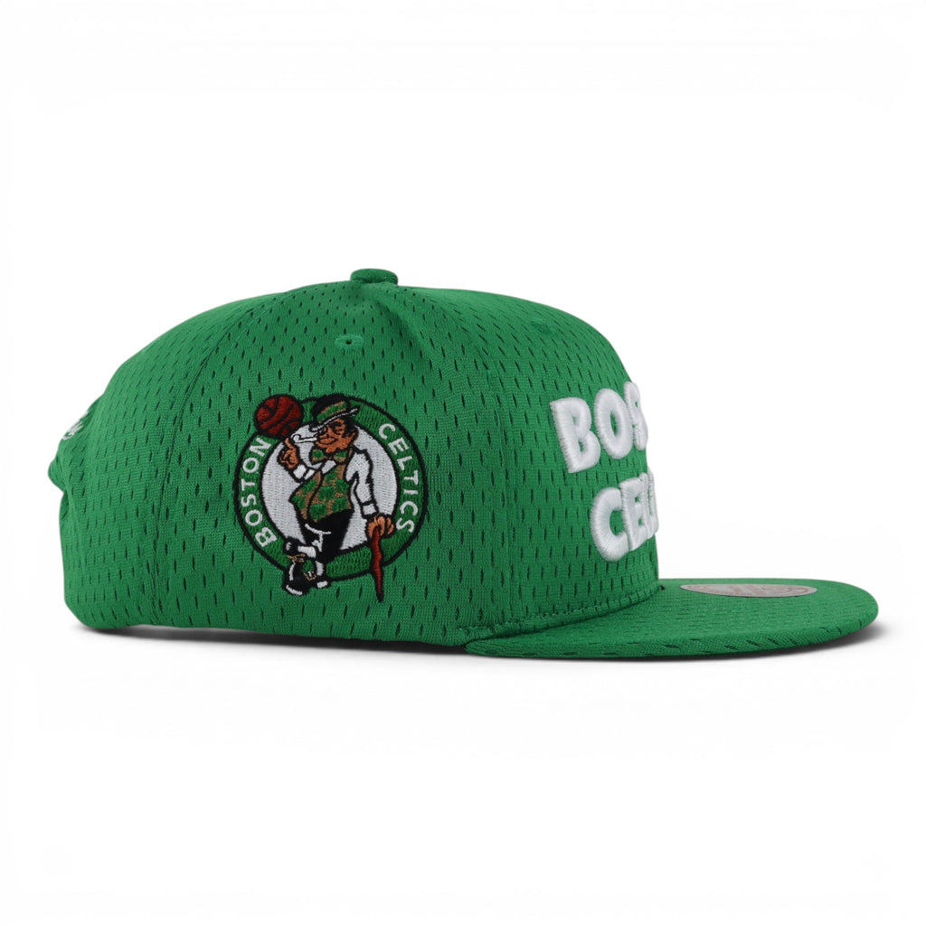 GORRA MITCHELL & NESS CELTICS MESHED UP GREEN/WHT