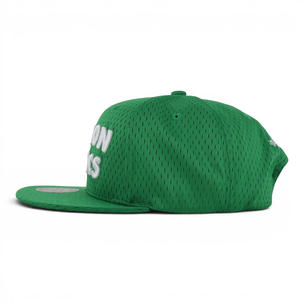 GORRA MITCHELL & NESS CELTICS MESHED UP GREEN/WHT