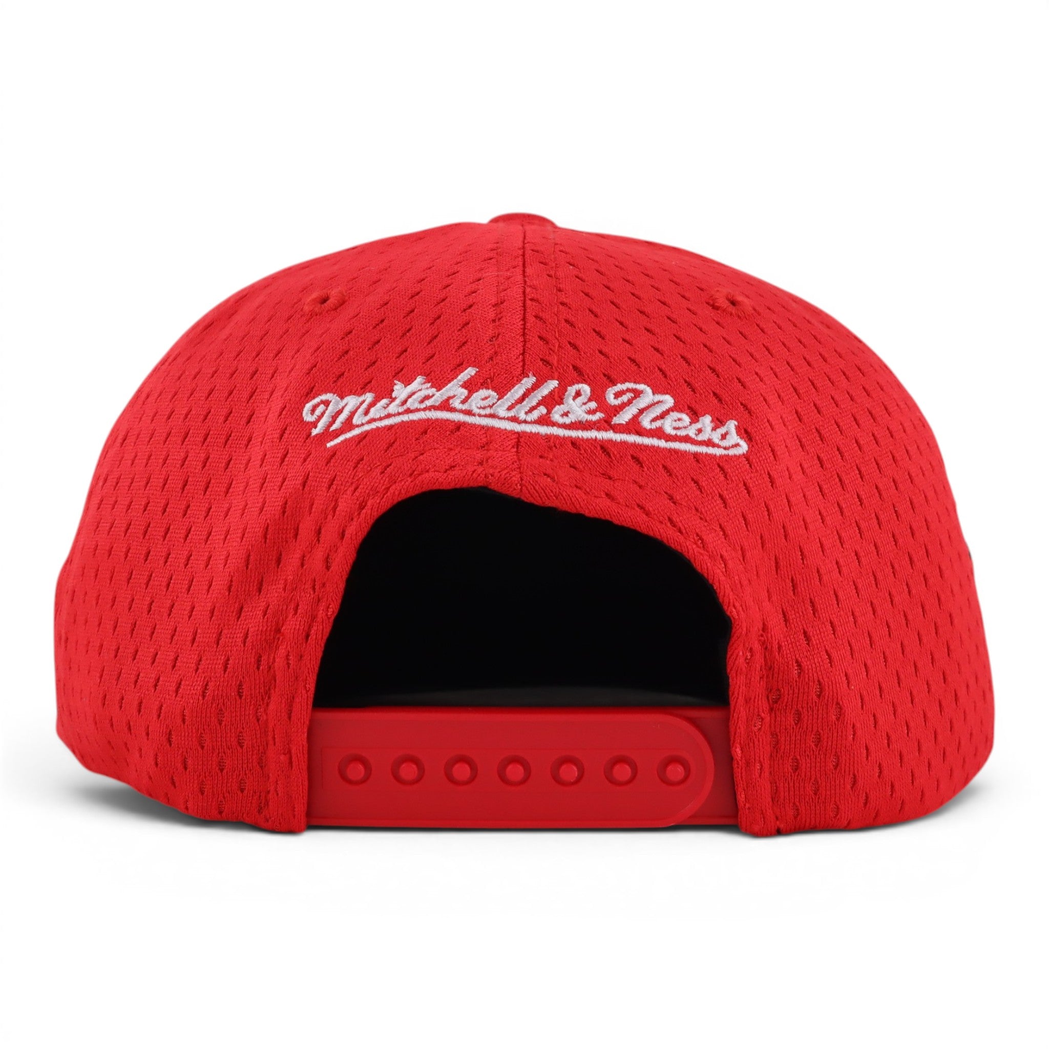 GORRA MITCHELL & NESS BULLS MESHED UP RED/BLK