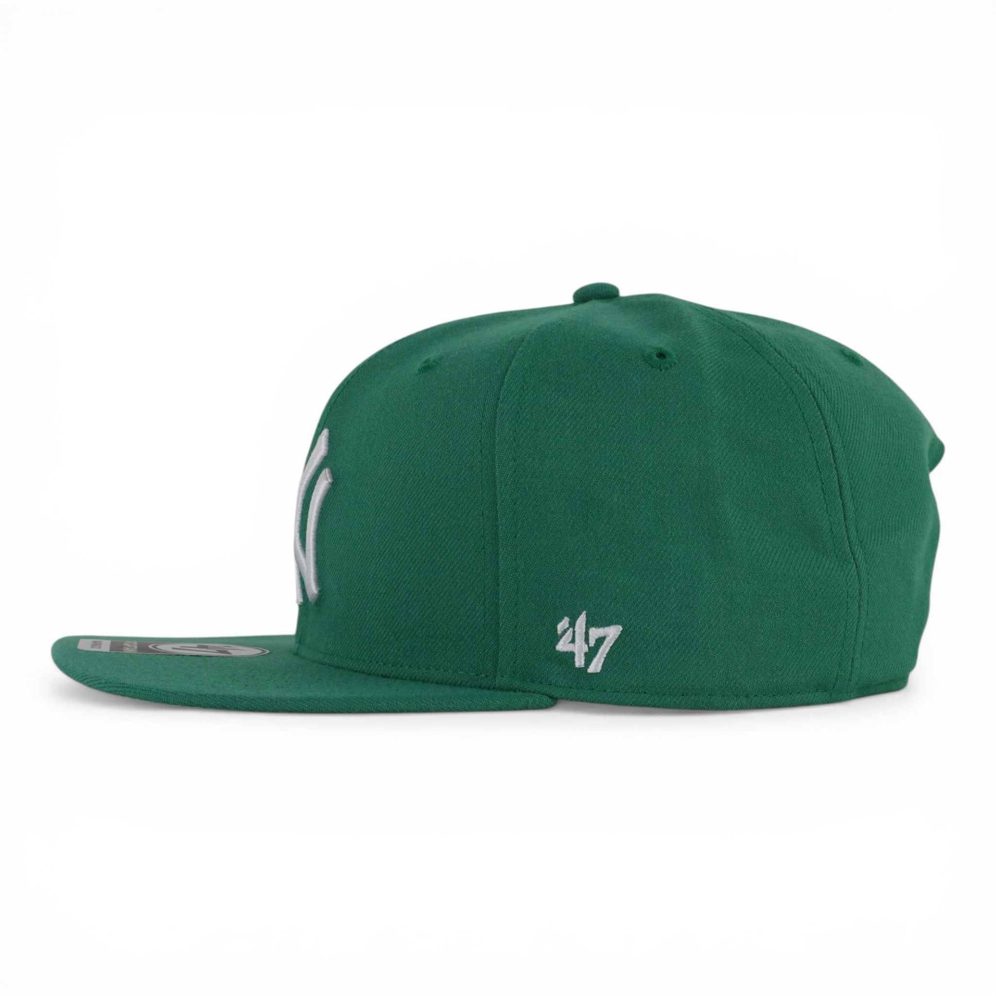 YANKEES ALL GREEN SNAPBACK CAPTAIN