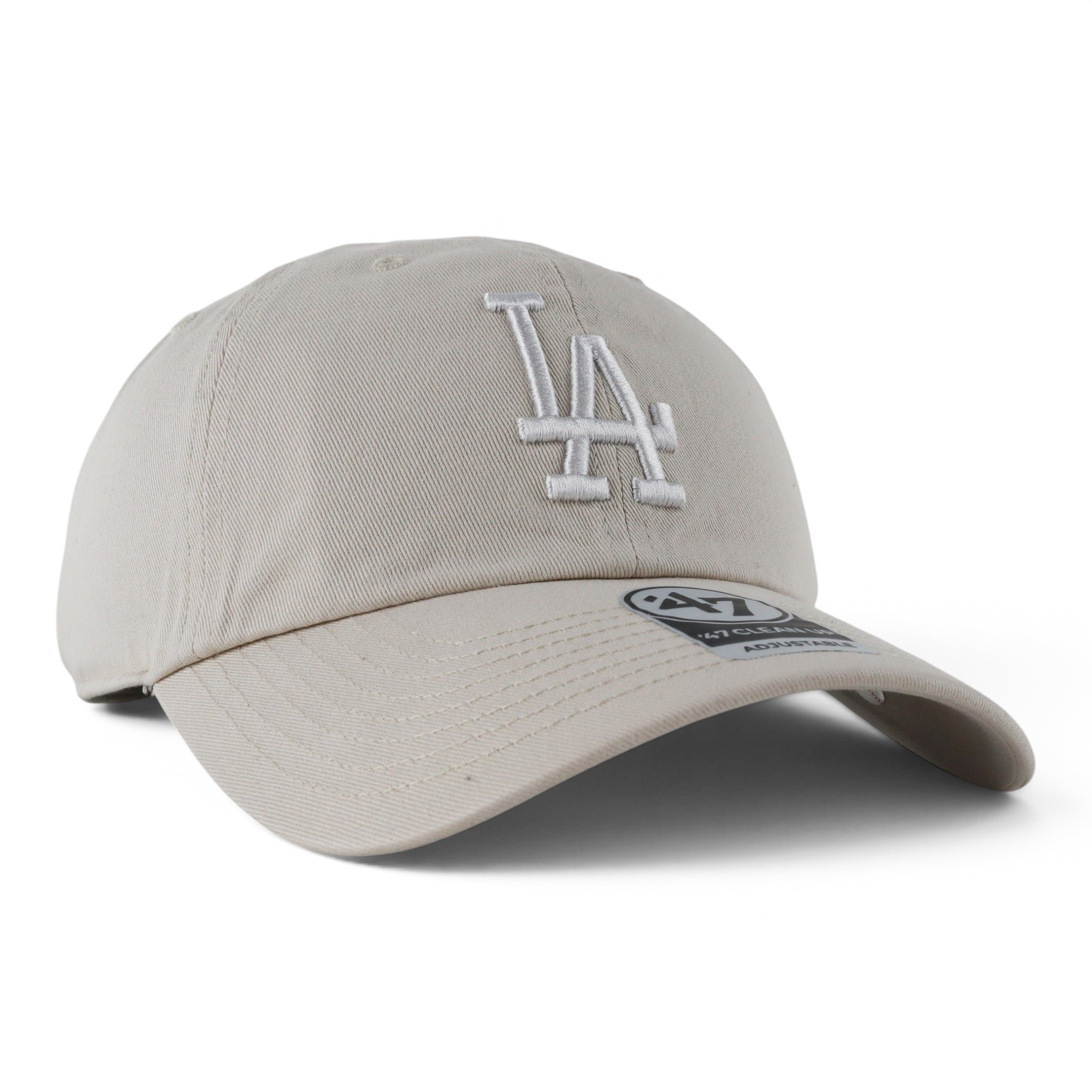 GORRA 47 BRAND CLEAN UP DODGERS CLEAN UP BONE/WHT