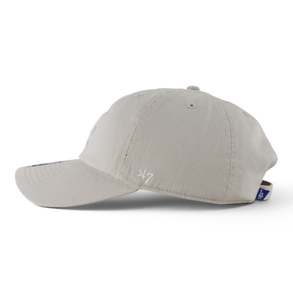 GORRA 47 BRAND CLEAN UP DODGERS CLEAN UP BONE/WHT