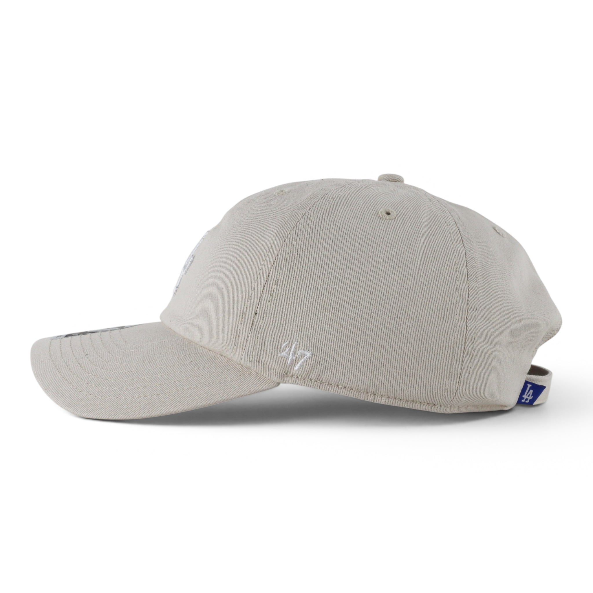 GORRA 47 BRAND CLEAN UP DODGERS CLEAN UP BONE/WHT