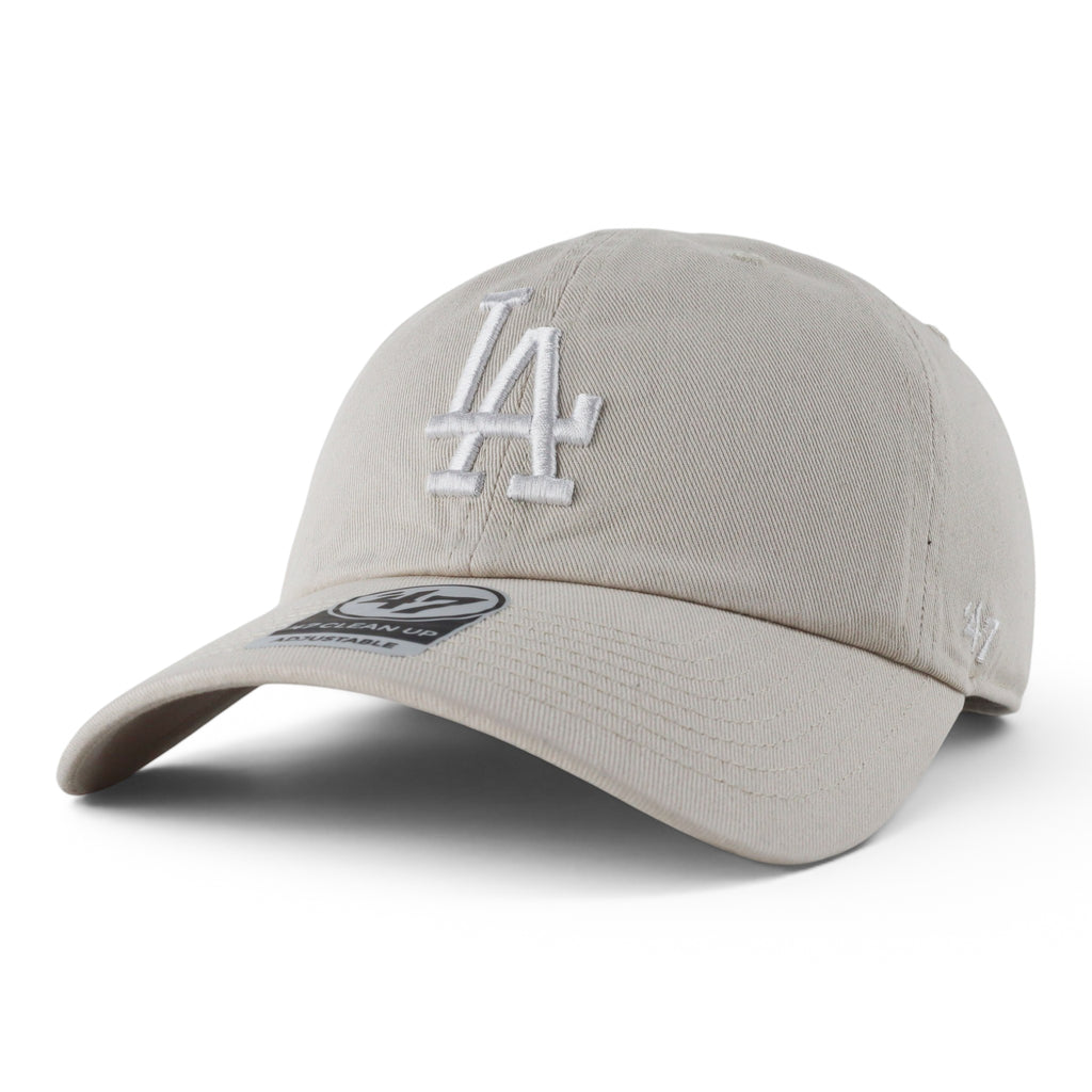 GORRA 47 BRAND CLEAN UP DODGERS CLEAN UP BONE/WHT