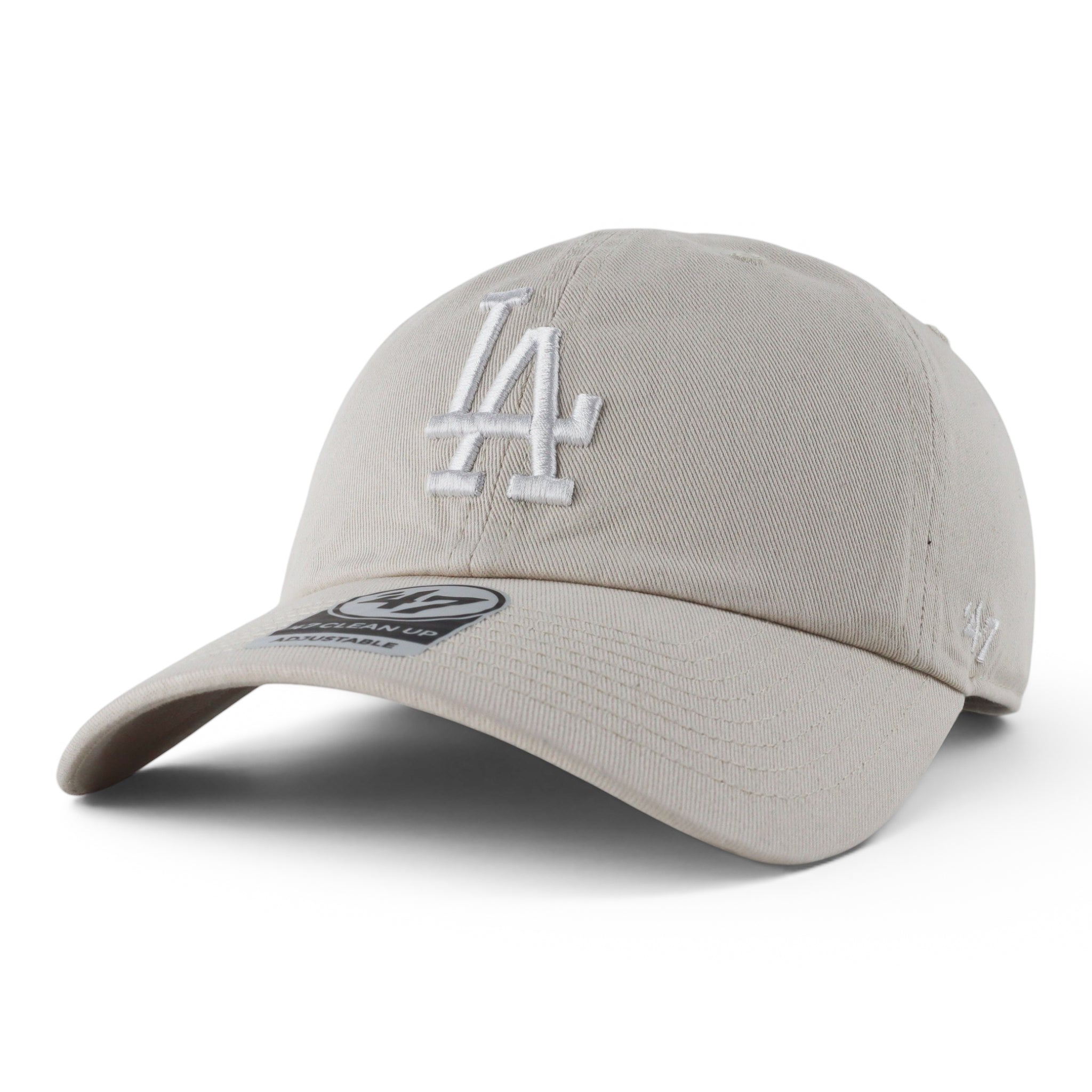 GORRA 47 BRAND CLEAN UP DODGERS CLEAN UP BONE/WHT