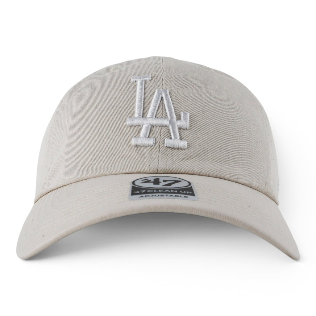 GORRA 47 BRAND CLEAN UP DODGERS CLEAN UP BONE/WHT