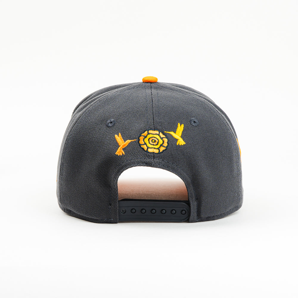 GORRA A FRAME NEW ERA BULLS DIA DE MUERTOS GREY