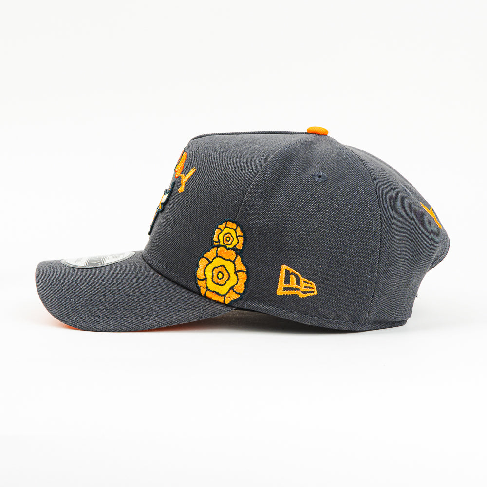 GORRA A FRAME NEW ERA BULLS DIA DE MUERTOS GREY